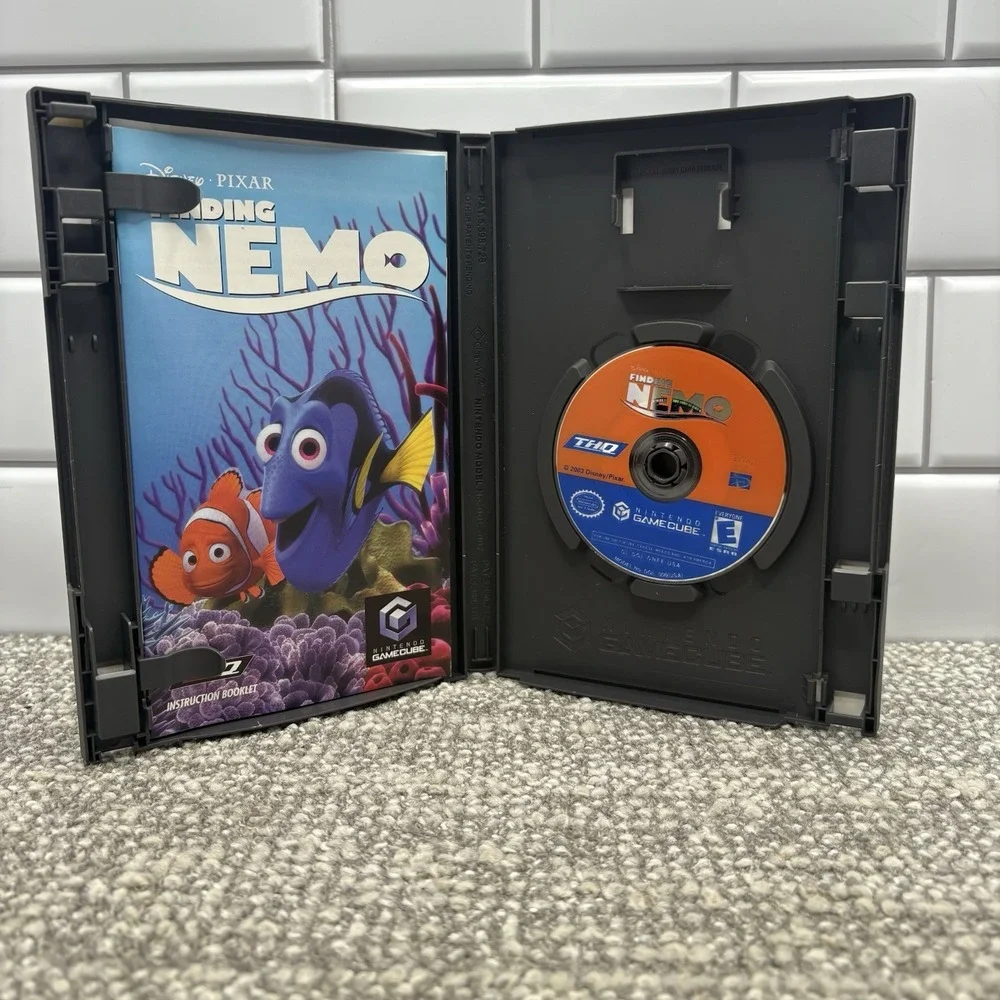 Finding Nemo Nintendo GameCube Game Rated E Exc‎ Cond Tested Works